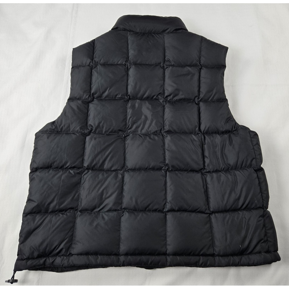 Eddie Bauer Men's Black Cozy Goose Down Puffer Vest Size XL - Picture 5 of 8